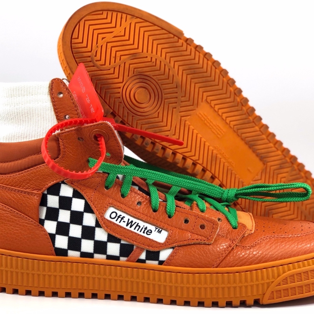 Off-White Low 3.0 Sneakers Orange Black White